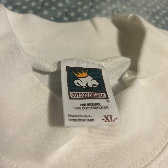 Wachusett Mountain Ski 🎿 Resort XL Vintage White Long Sleeve with Polar Bear - Picture 7 of 7